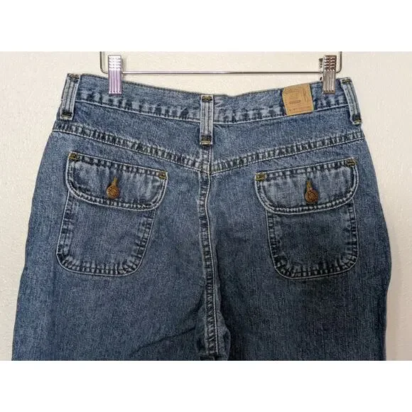 Vintage 90s Lee Riders Blue High Rise Mom Jeans Dark Wash Sz 10P Tapered Leg - Picture 7 of 10